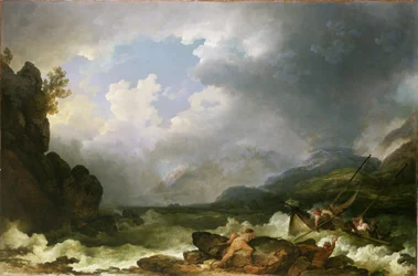 Belle Isle Windermere in a Storm